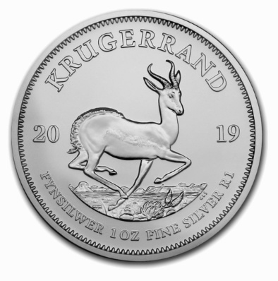 Krugerrand 1 oz sidabro moneta